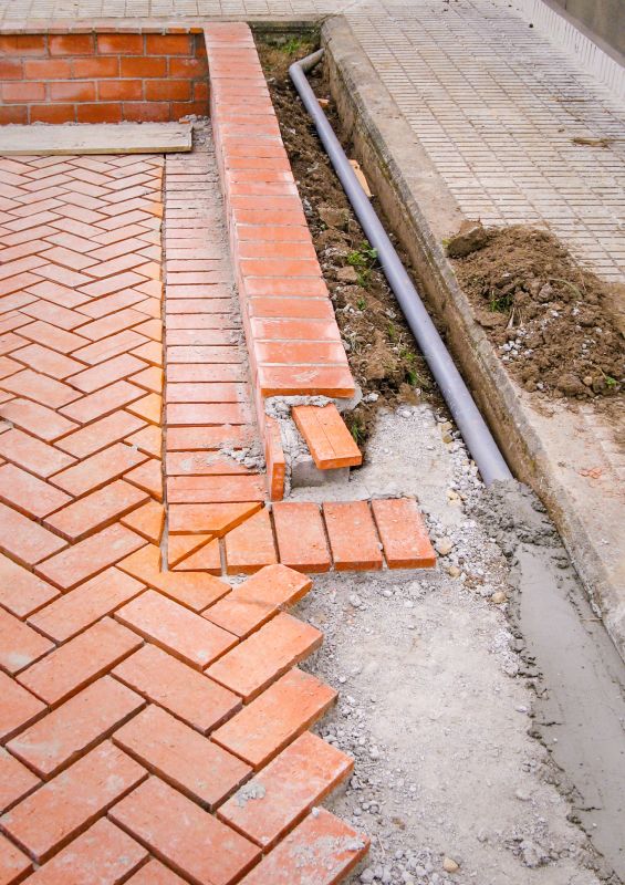 Repair Solutions For Uneven Commercial Brick And Stone Walkways